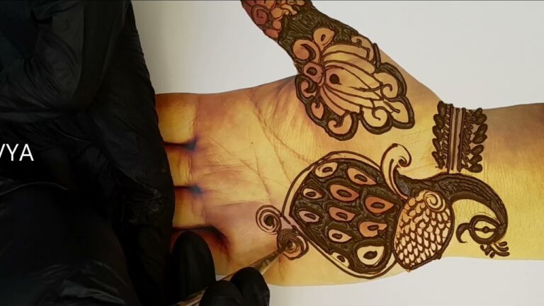 Tutorial: How to Make Mehndi at Home – Stylish Hand Mehndi Design – Hand Mehndi Design for Karwa Chauth
