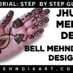Tutorial: Jhumka Mehndi Designs for Front Hand – How to Make Bell Mehndi Design for Front Hand