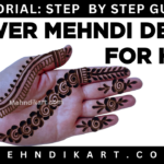 Flower Bail Mehndi Design for Front Hand – Beautiful Mehendi Flower Design – Floral Mehendi Designs