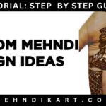 How to Make Groom Mehndi Design for Wedding – Groom Portrait Mehndi Design Video Tutorial